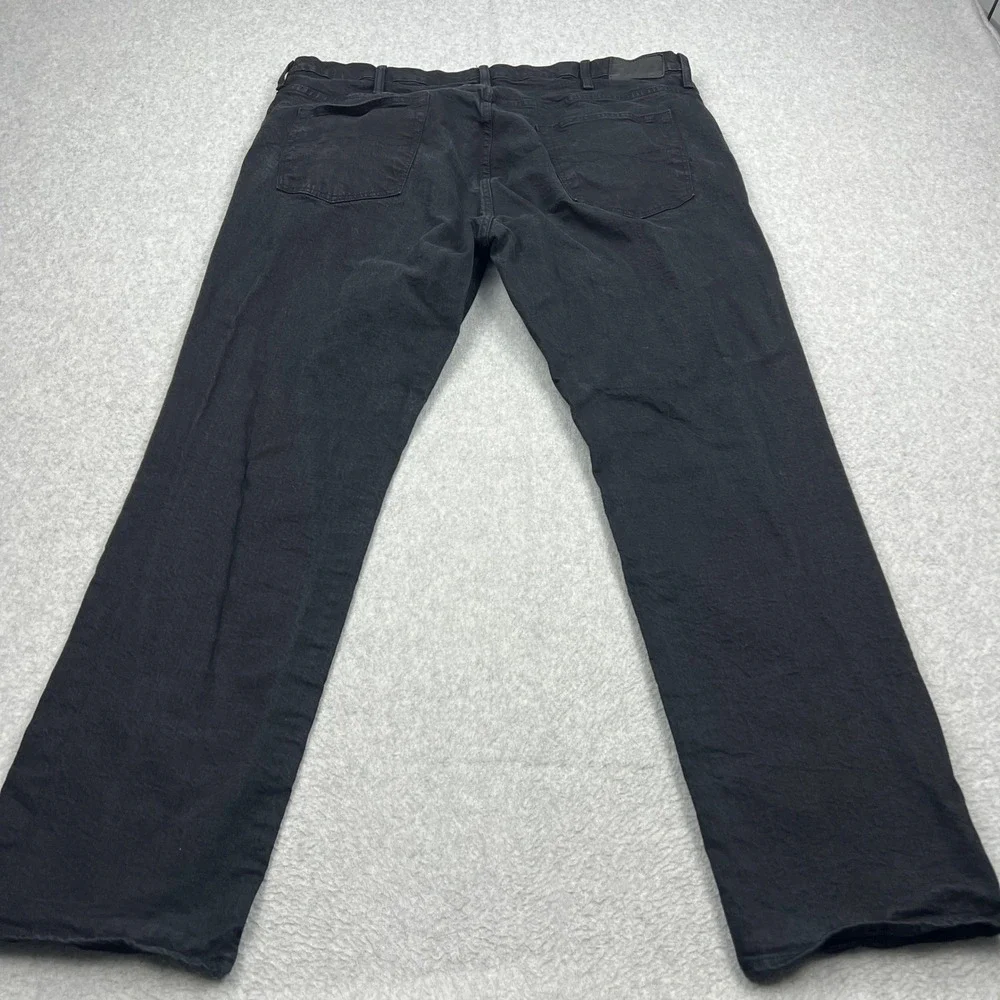 Polo Ralph Lauren Pants Men's 42x32 Black Hampton Relaxed Straight Stretch Denim